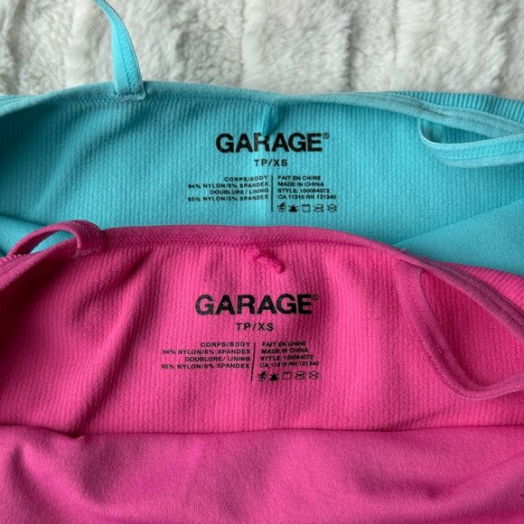 Garage Cropped Tank Bundle Size XS - Picture 3 of 3